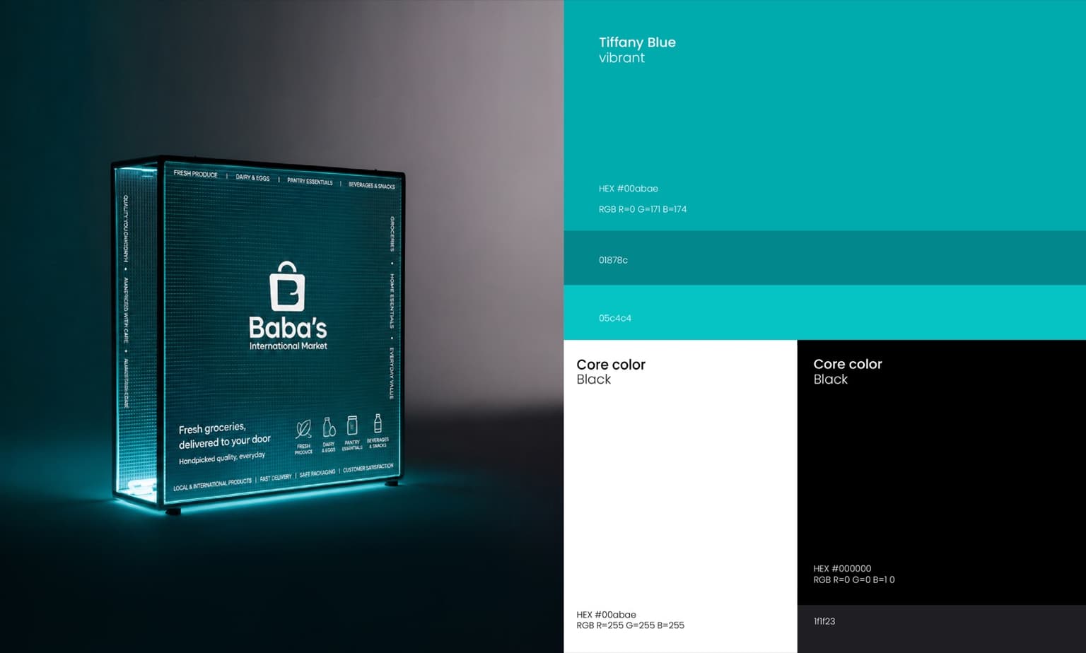 Baba's International Market Brand Identity gallery image 2
