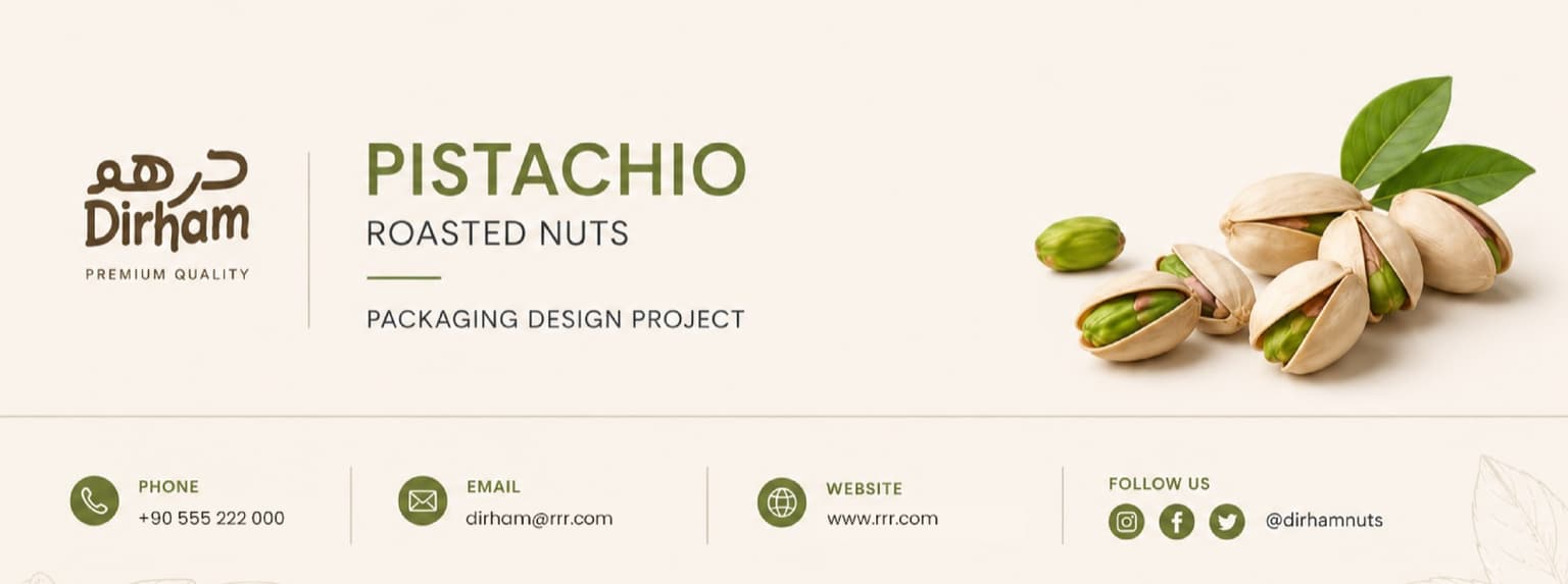Dirham Premium Nuts Packaging gallery image 3