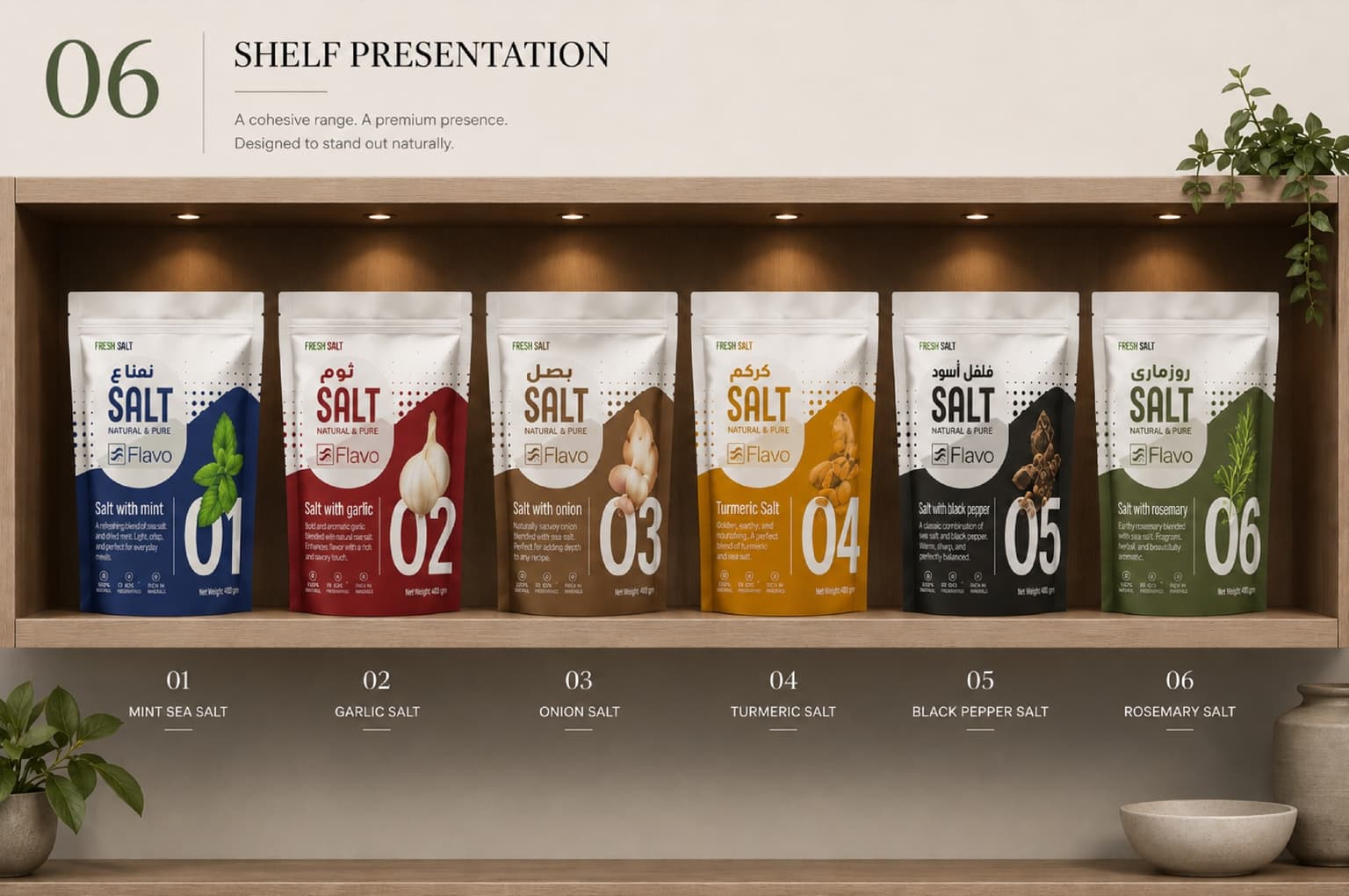 Flavo Premium Salt Packaging gallery image 8