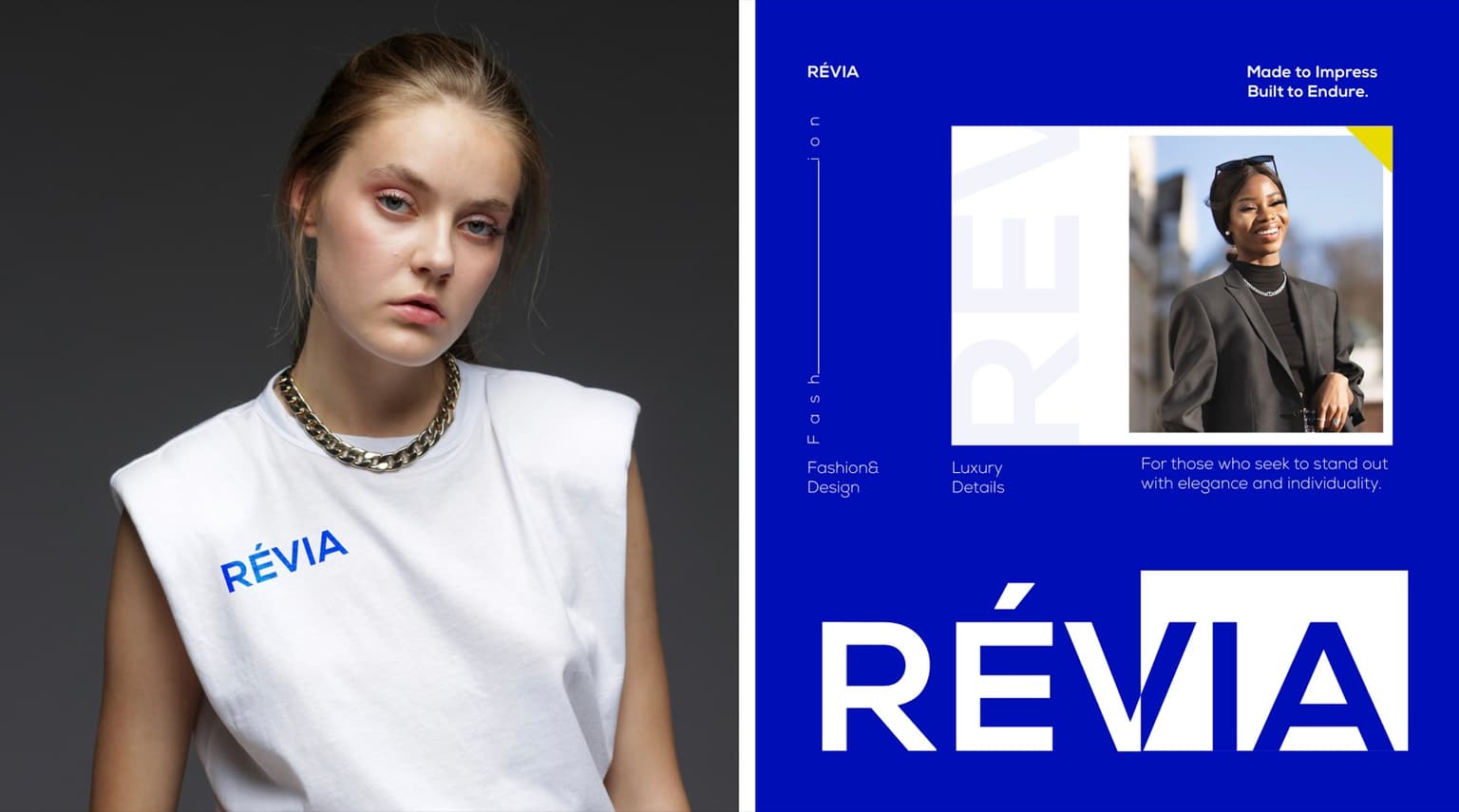 RÉVIA Fashion Brand Identity gallery image 7
