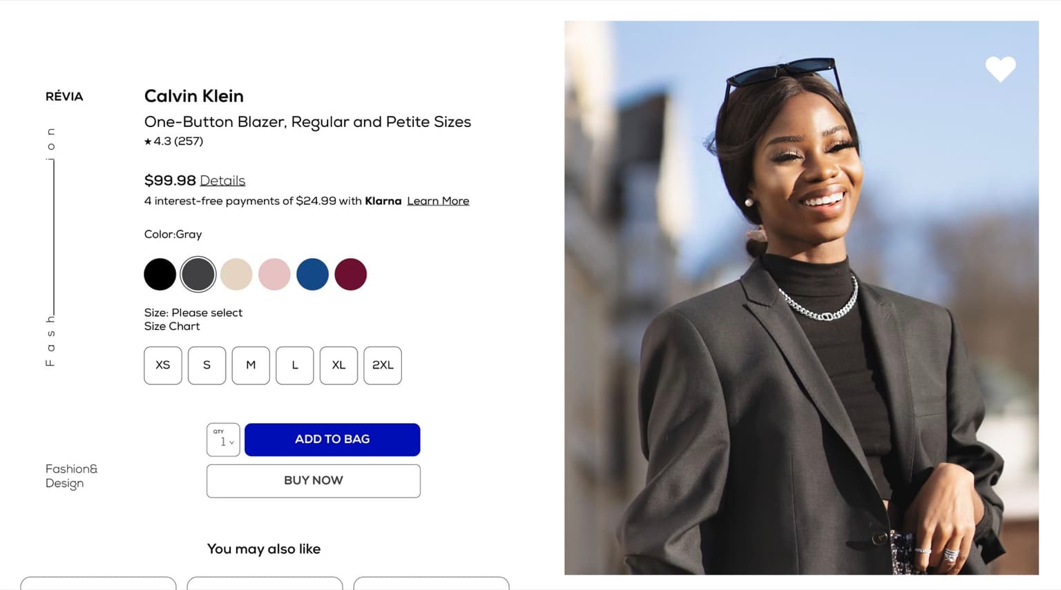 RÉVIA Fashion Brand Identity gallery image 8
