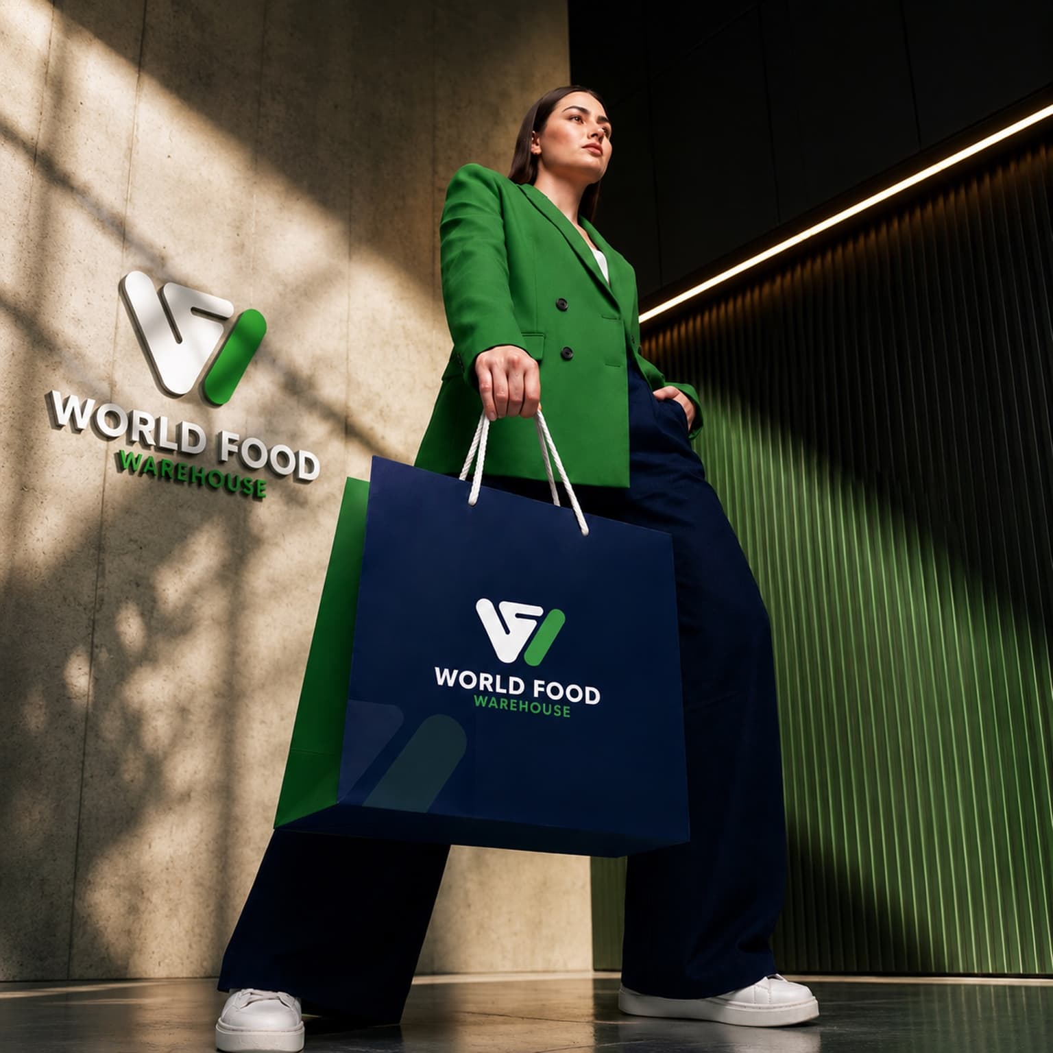 World Food Warehouse Brand Identity cover